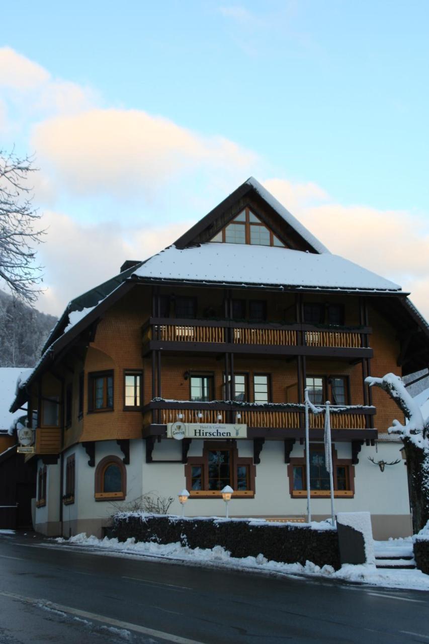 Hotel Gasthaus Hirschen Im Hochschwarzwald Todtnau Nahe Feldberg Εξωτερικό φωτογραφία